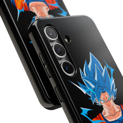 Goku Blue Saiyan-Phone Cases