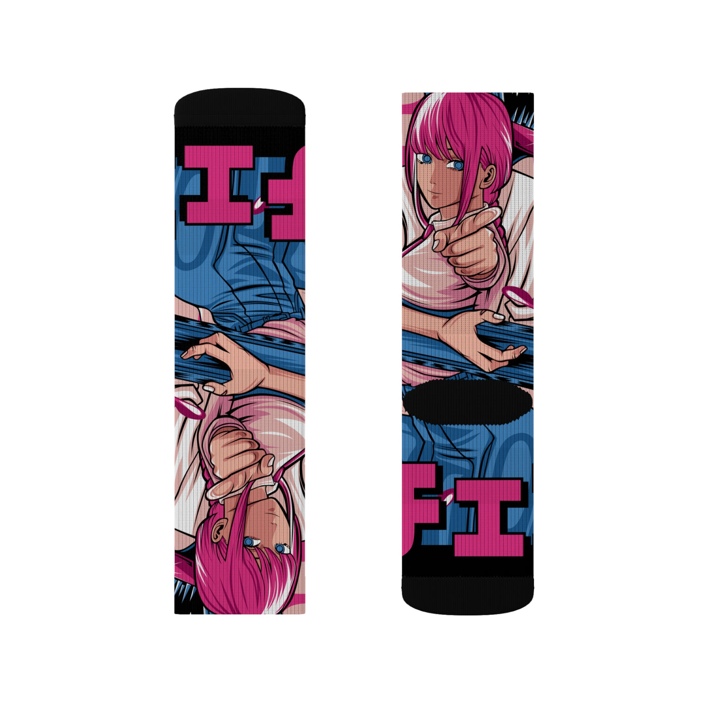 Chainsaw Pink -Socks