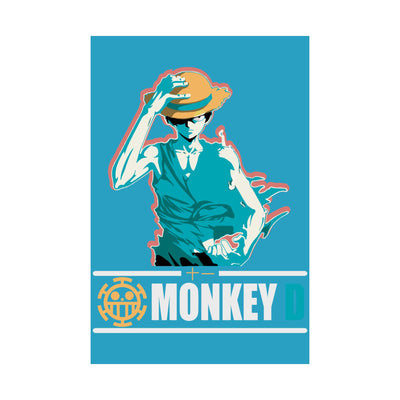 Monkey D Luffy -Poster