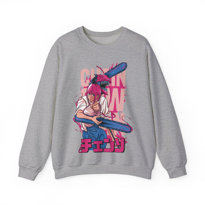 Chainsaw Pink -Sweatshirt