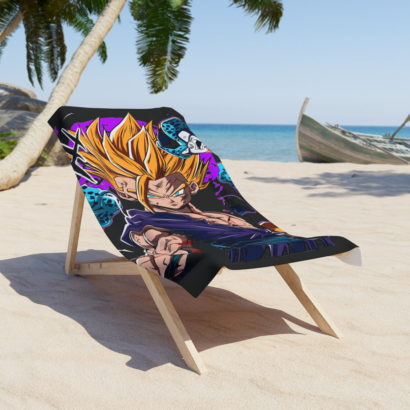 SON GOHAN-Beach Towel