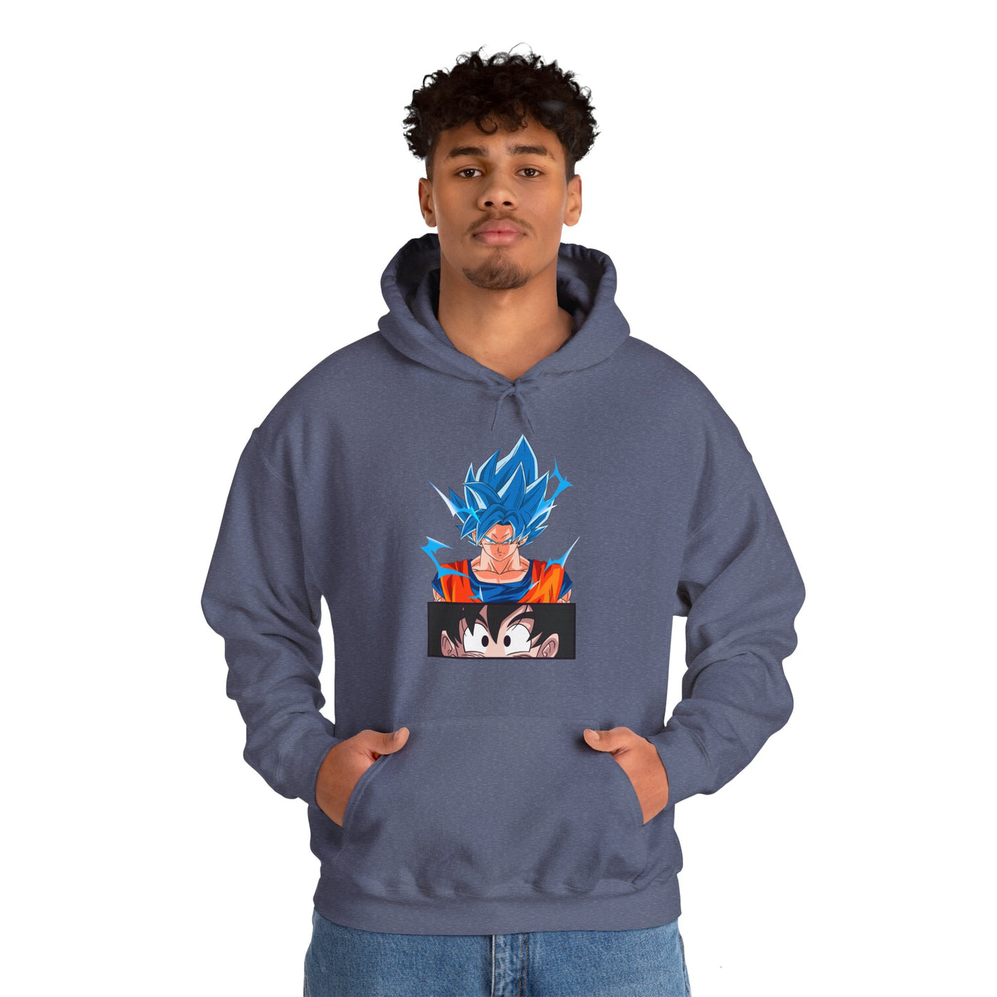 Goku Blue Saiyan-Hoodie