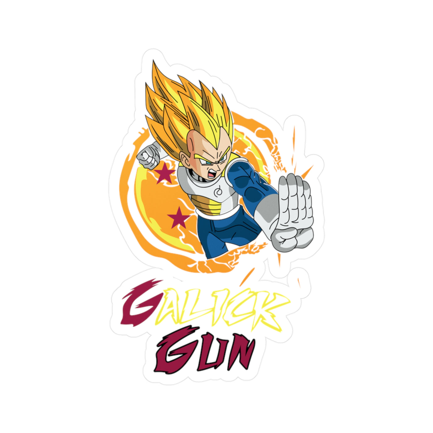 Vegeta-Sticker