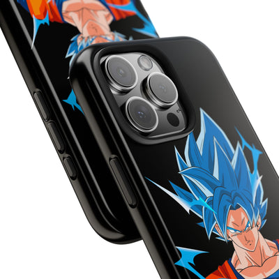 Goku Blue Saiyan-Phone Cases