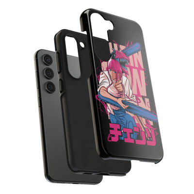 Chainsaw Pink-Phone Cases