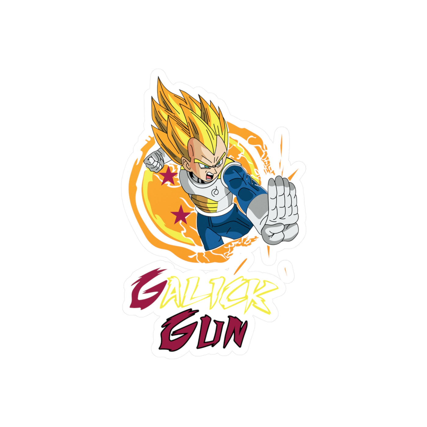 Vegeta-Sticker