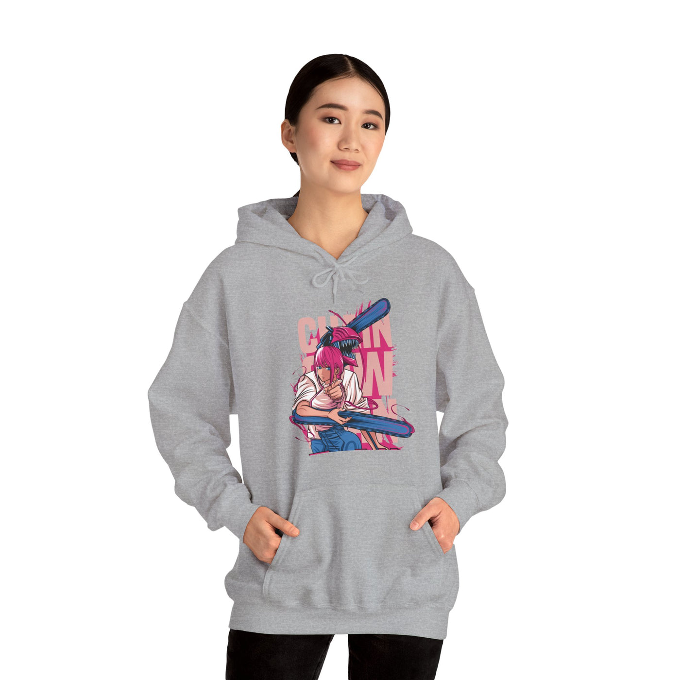 Chainsaw Pink -Hoodie