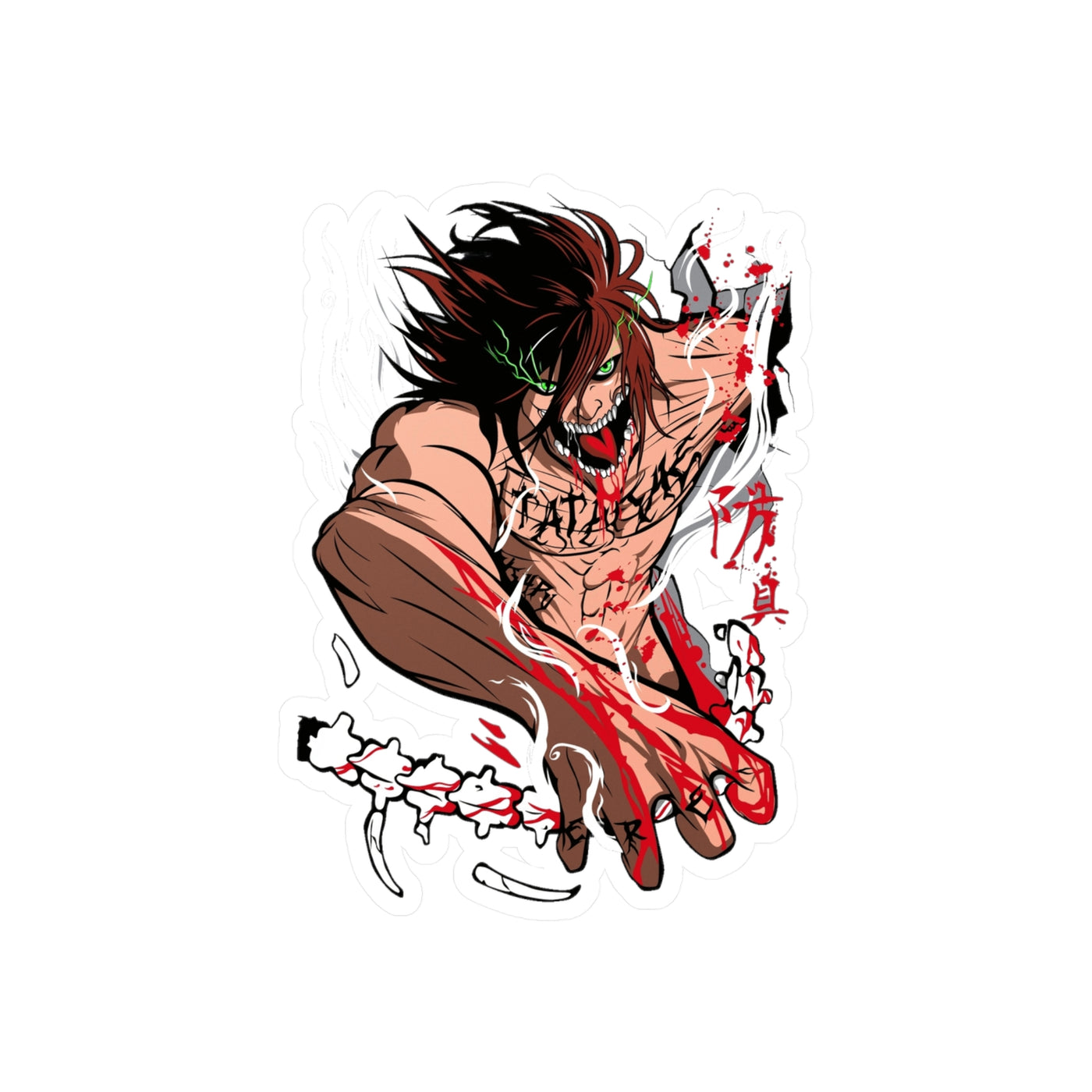 Eren Transformed-Sticker