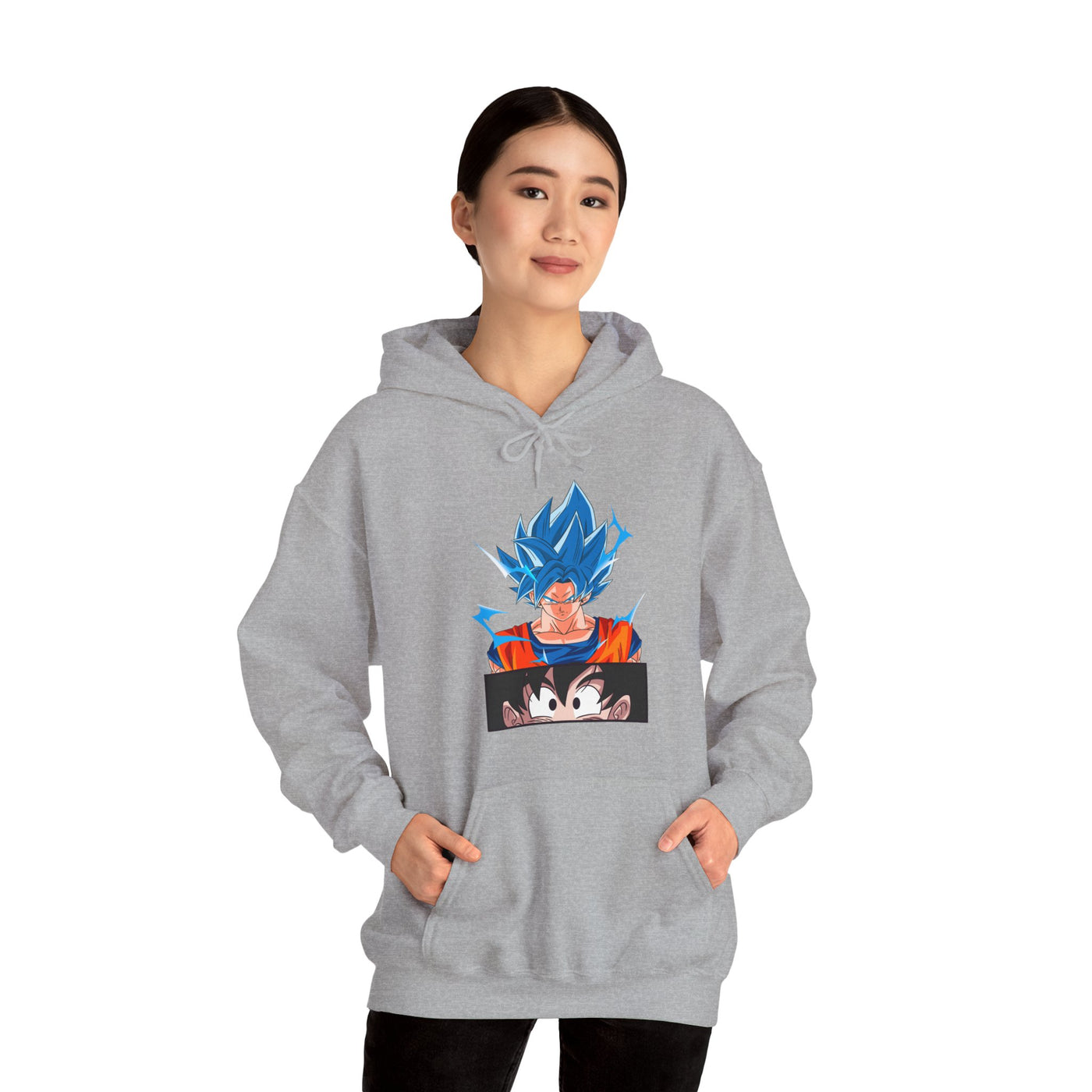 Goku Blue Saiyan-Hoodie