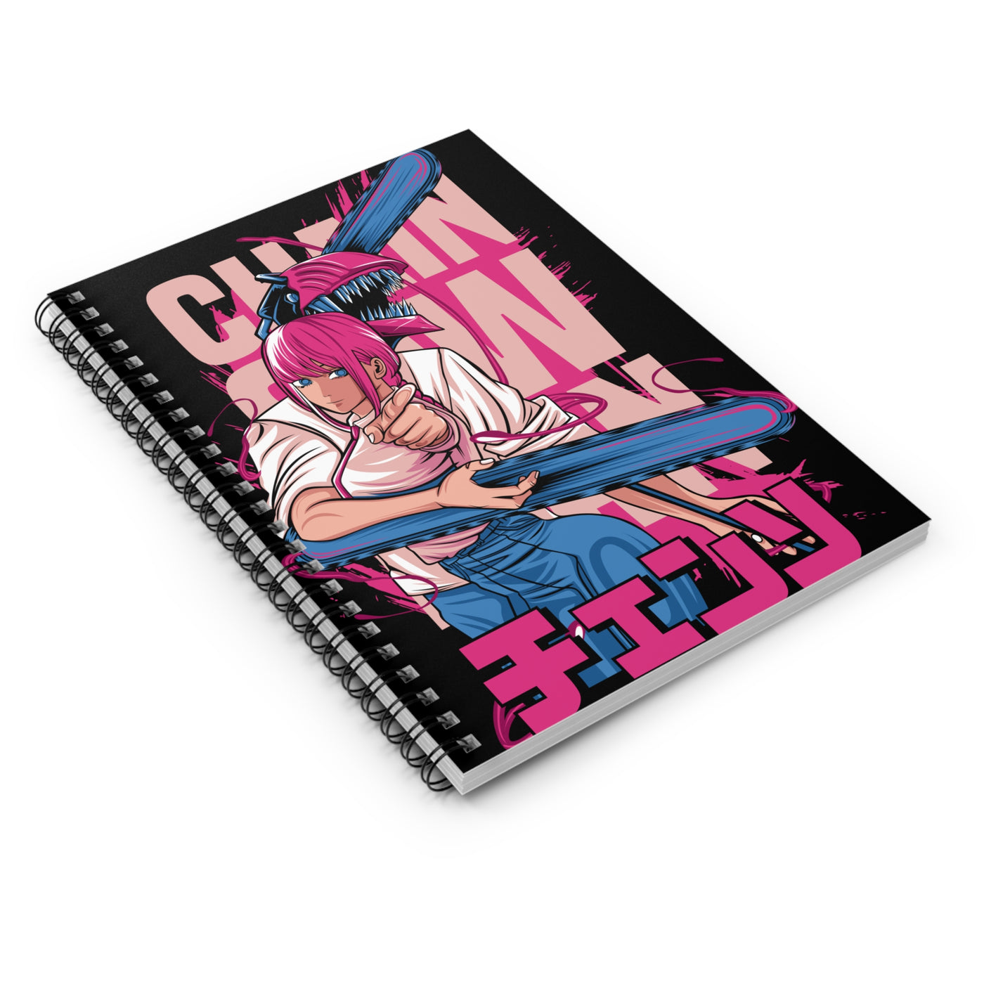 Chainsaw Pink -Notebook