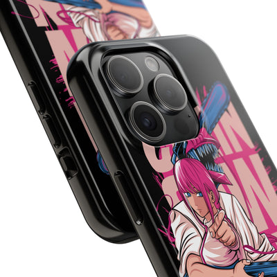 Chainsaw Pink-Phone Cases