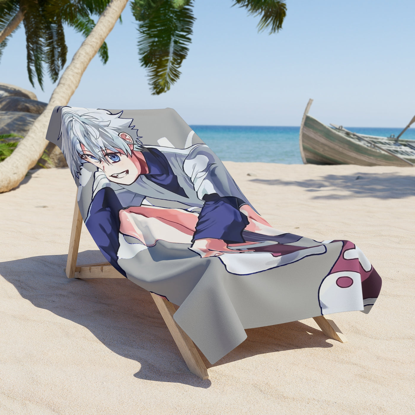 Killua Zoldyck-Beach Towel