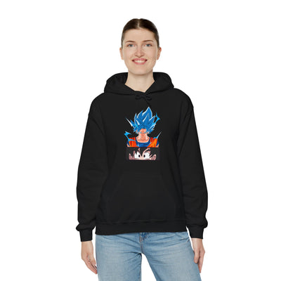 Goku Blue Saiyan-Hoodie