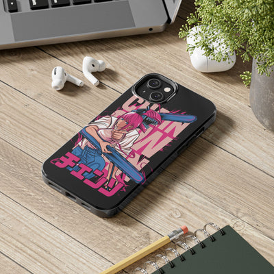 Chainsaw Pink-Phone Cases