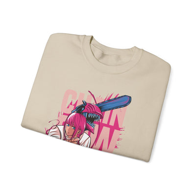 Chainsaw Pink -Sweatshirt