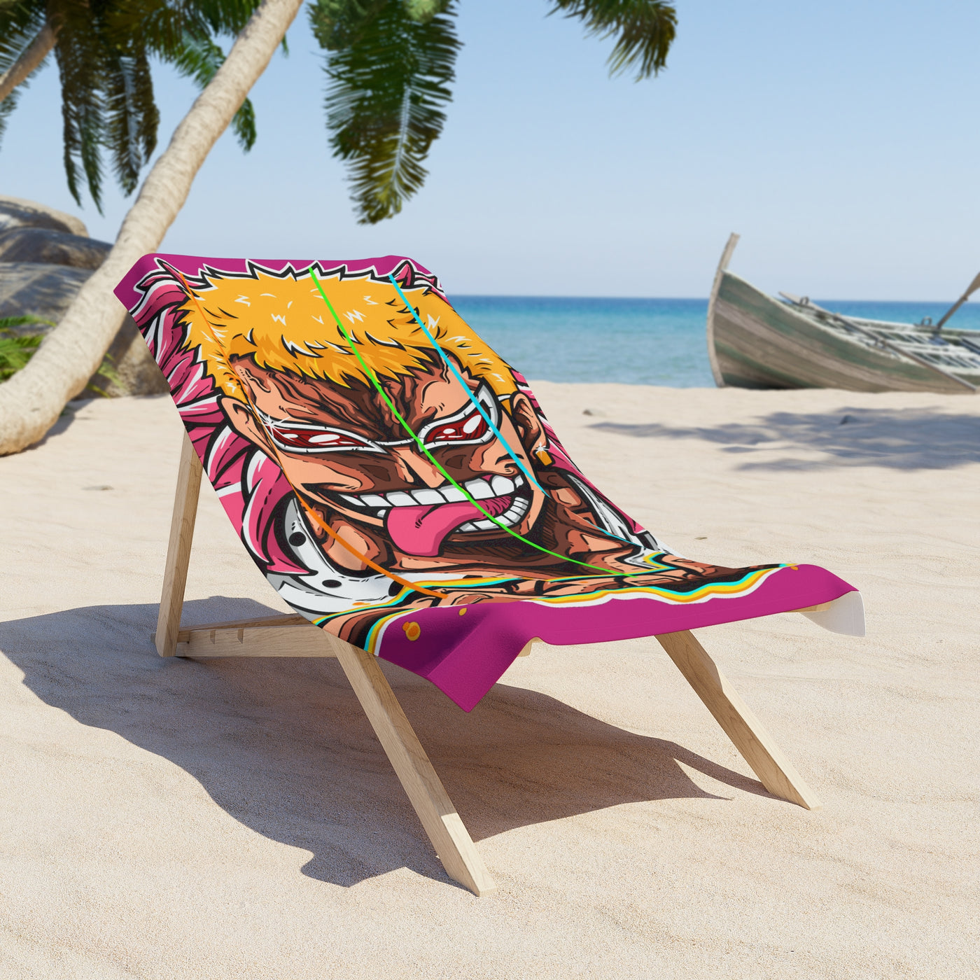 Doflamingo-Beach Towel