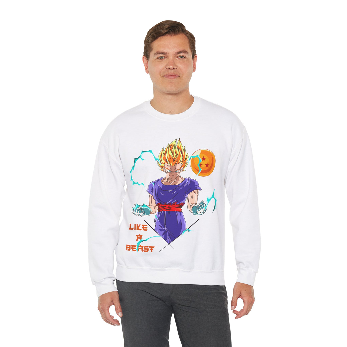 Gohan Saiyan-Sweatshirt