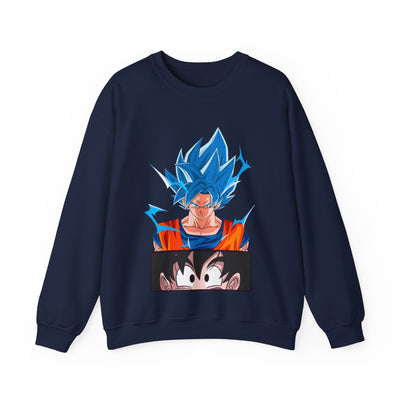 Goku Blue Saiyan-Sweatshirt