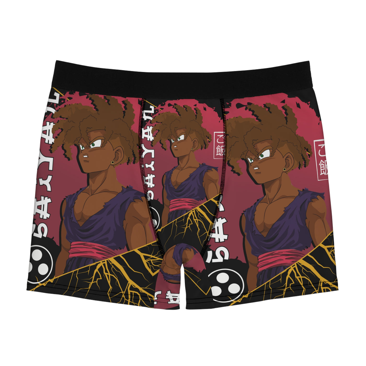 Black Saiyan-Boxer Briefs