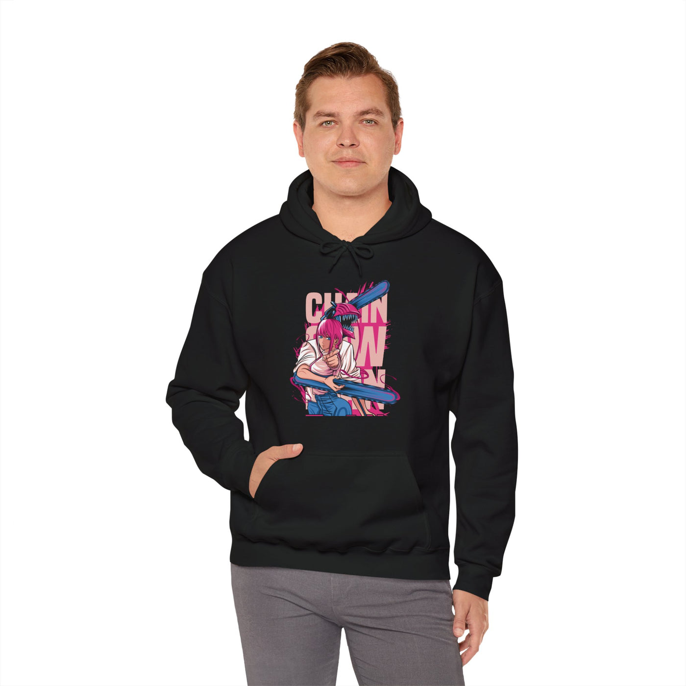 Chainsaw Pink -Hoodie