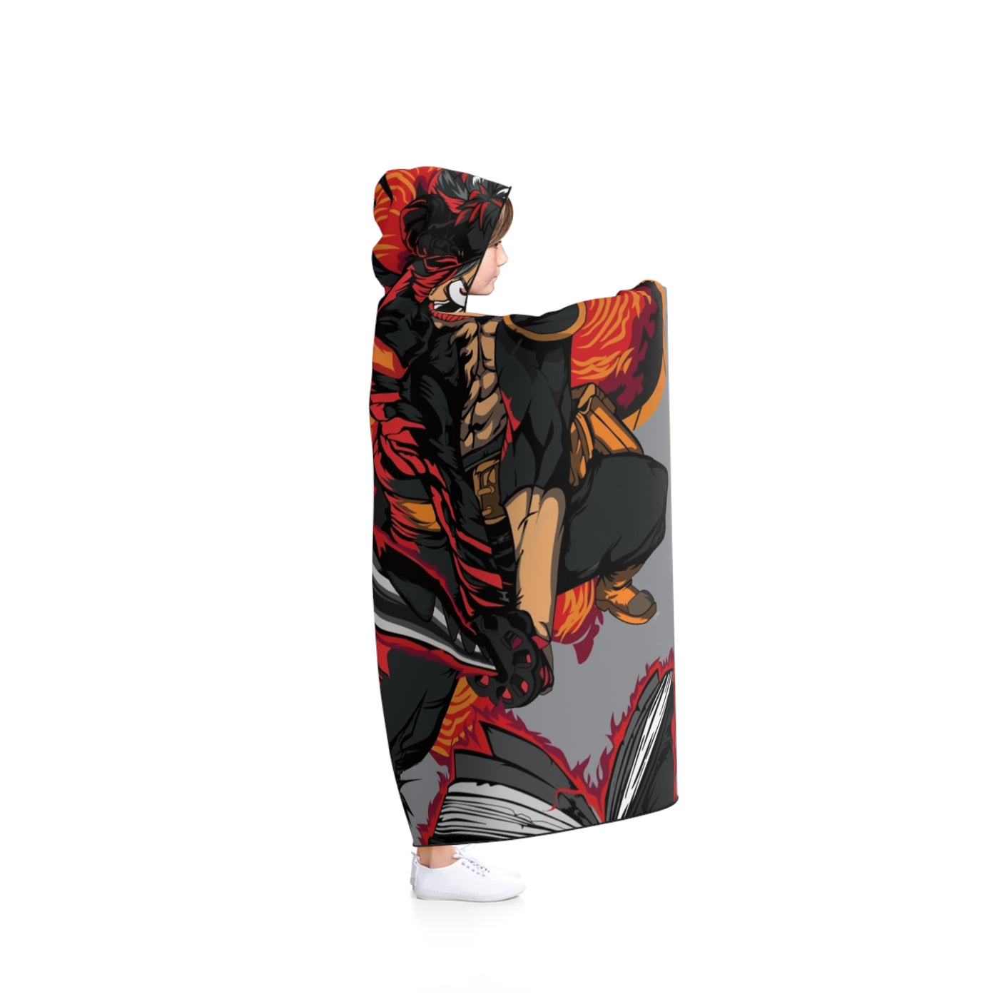 Asta x Devil- Hooded Blanket