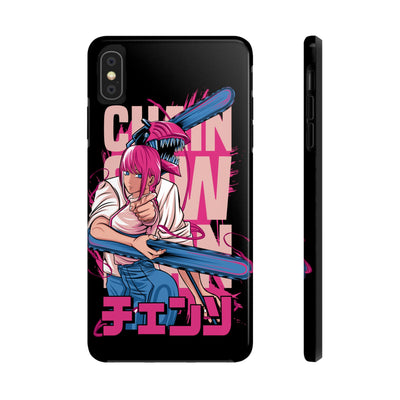 Chainsaw Pink-Phone Cases