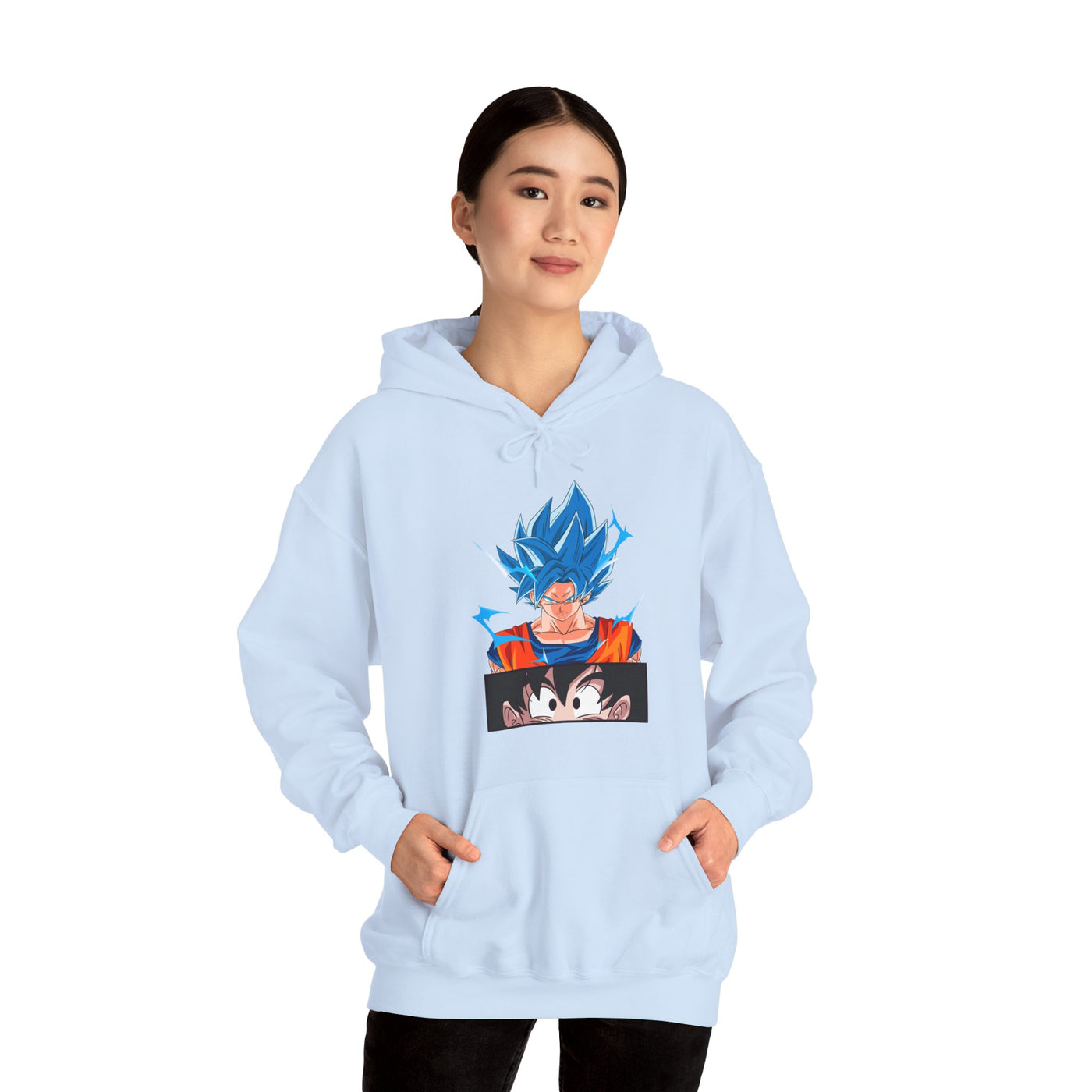 Goku Blue Saiyan-Hoodie