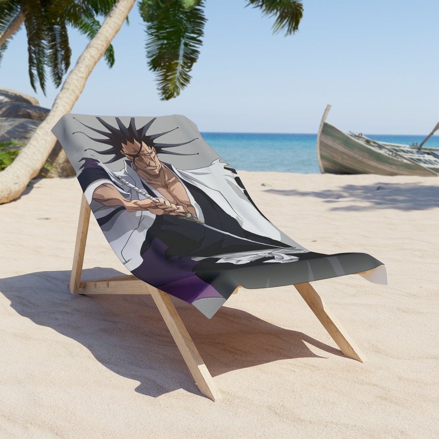 kenpachi-Beach Towel