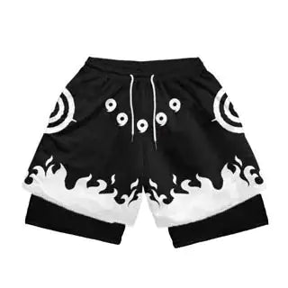 Anime Berserk 2 in 1 Gym Shorts