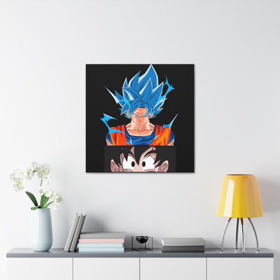 Goku Blue Saiyan-Canvas