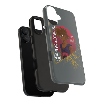 Black Saiyan-Phone Cases