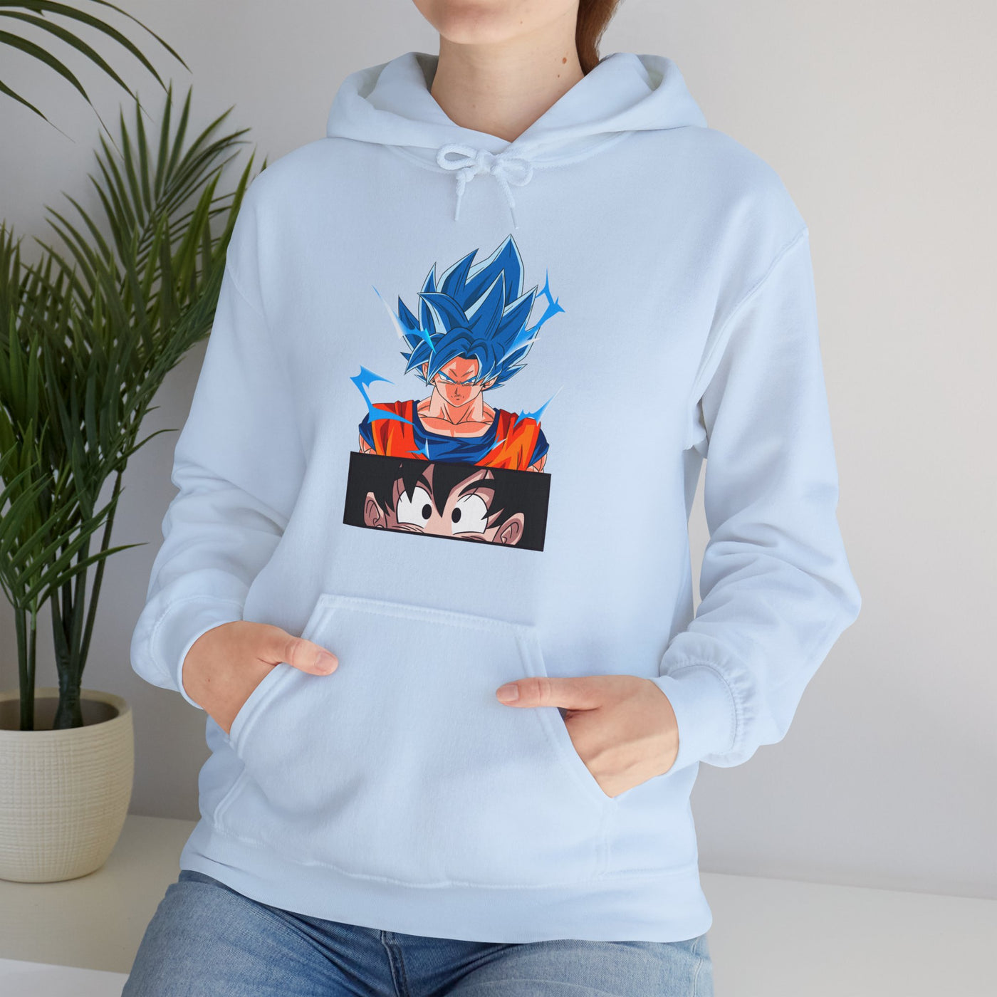 Goku Blue Saiyan-Hoodie