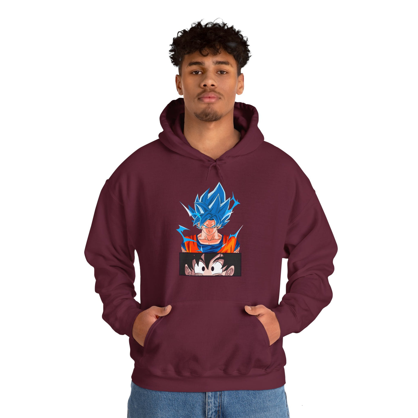 Goku Blue Saiyan-Hoodie