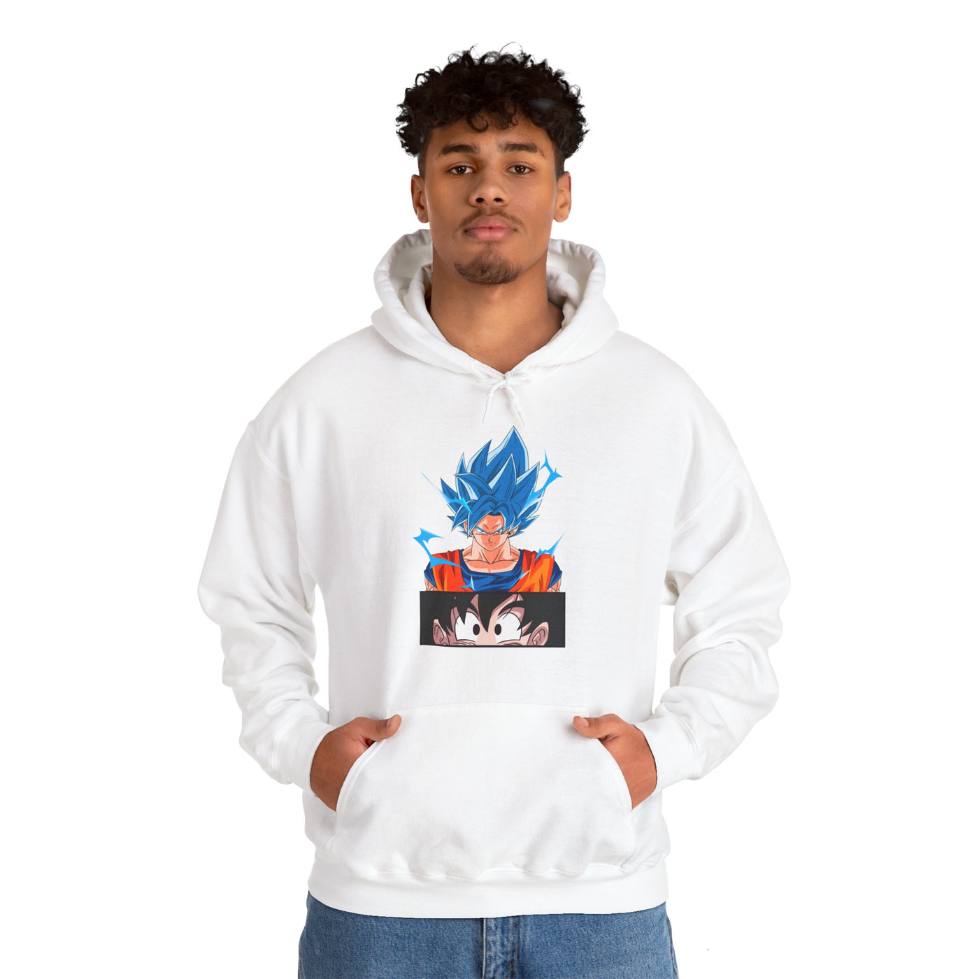 Goku Blue Saiyan-Hoodie