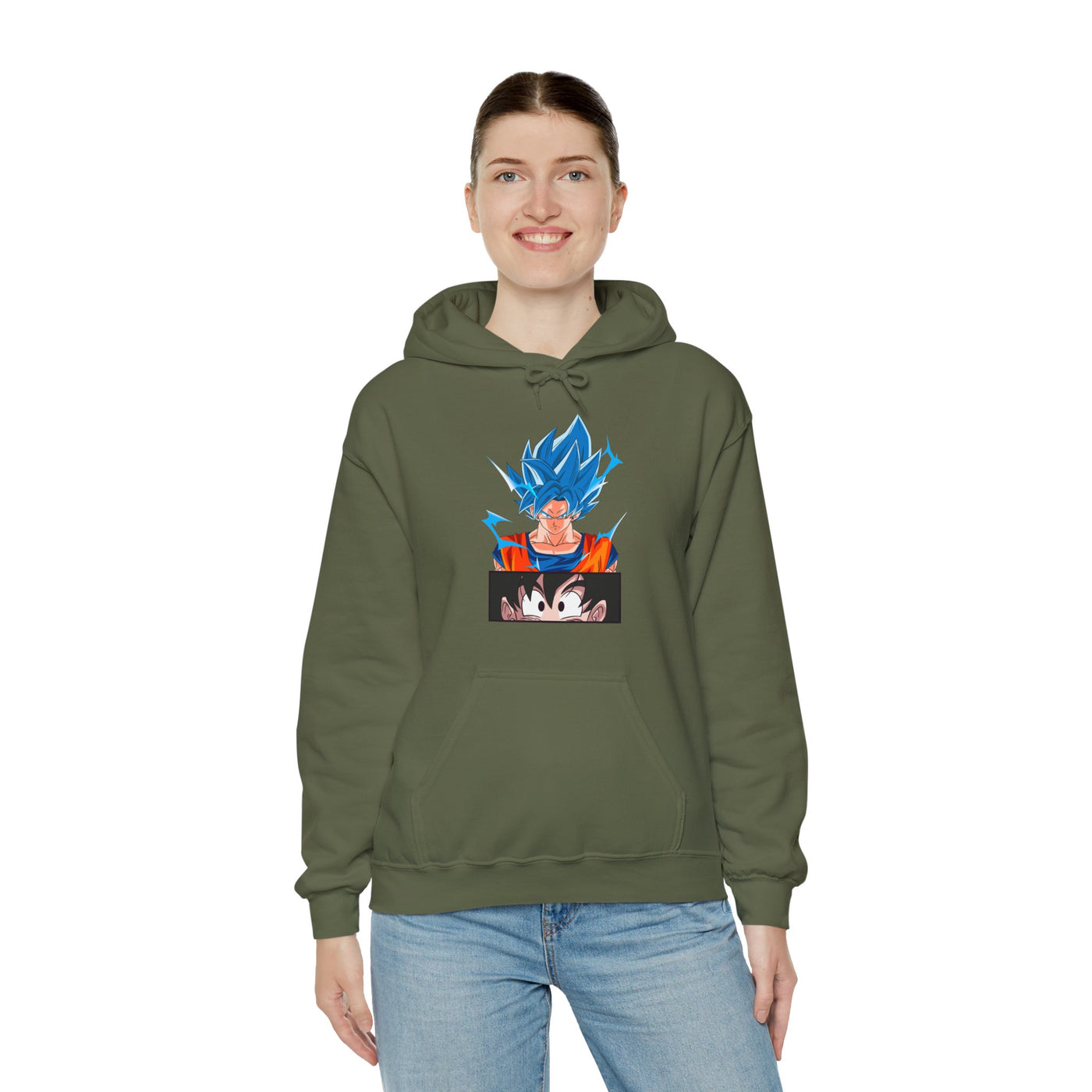 Goku Blue Saiyan-Hoodie