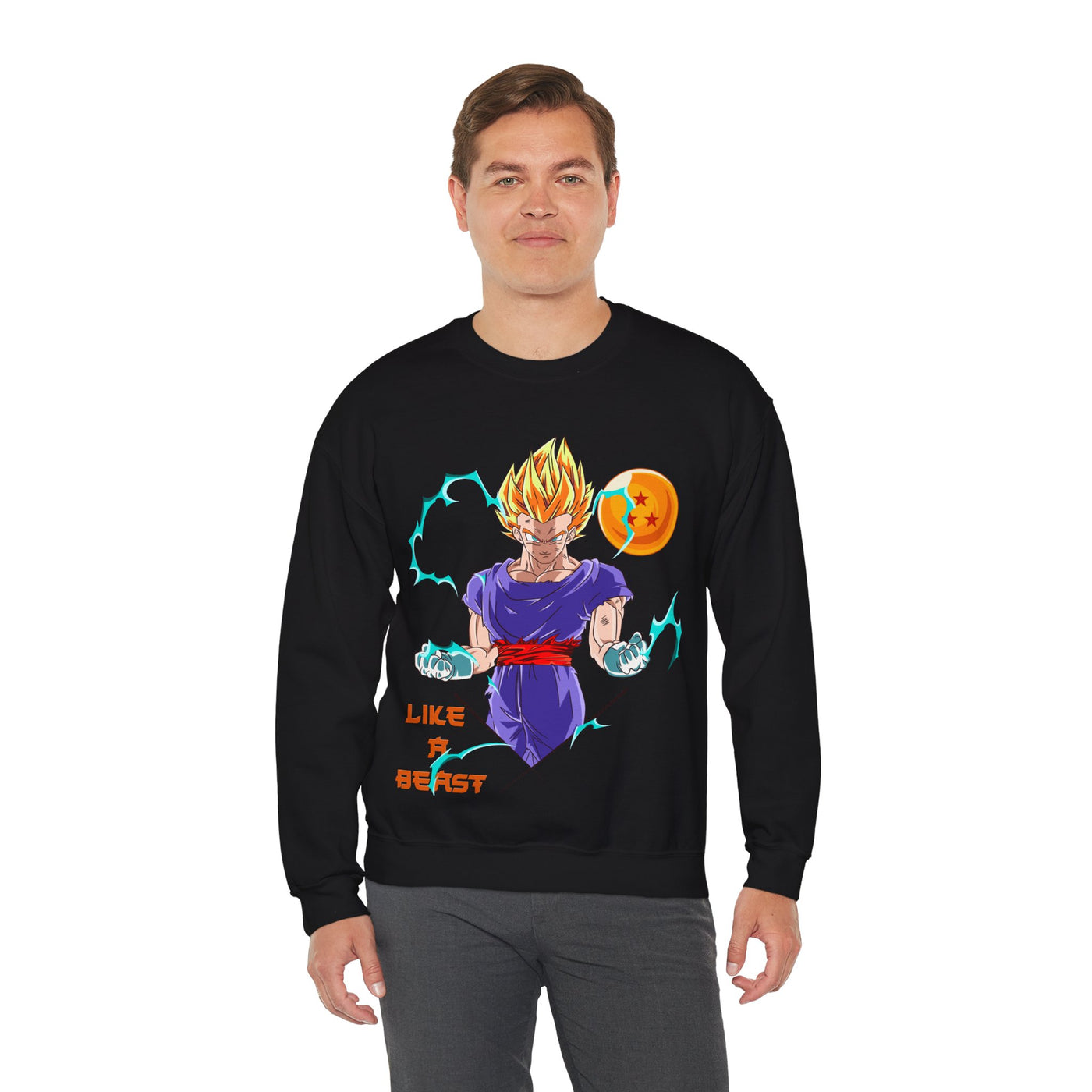 Gohan Saiyan-Sweatshirt