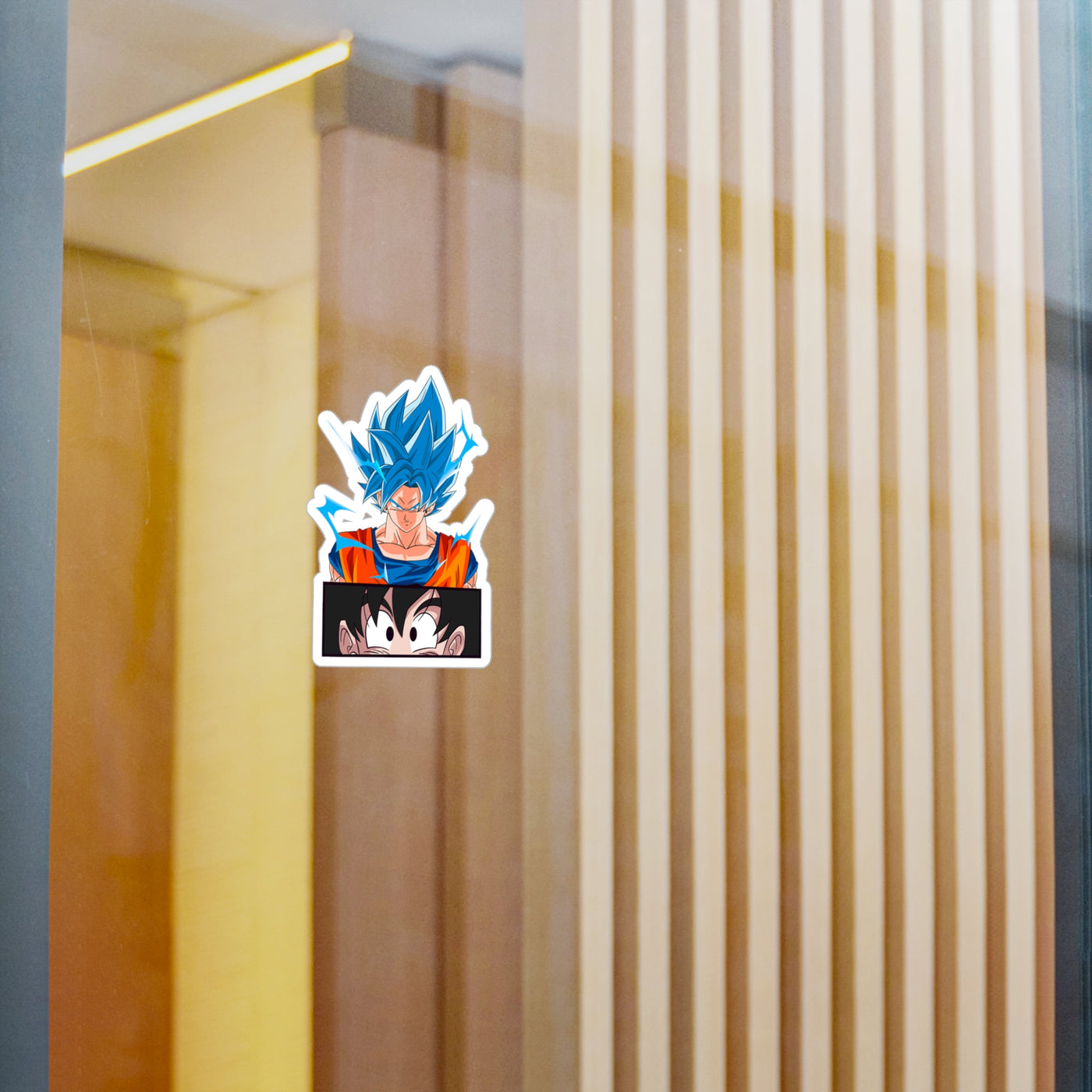 Goku Blue Saiyan-Sticker