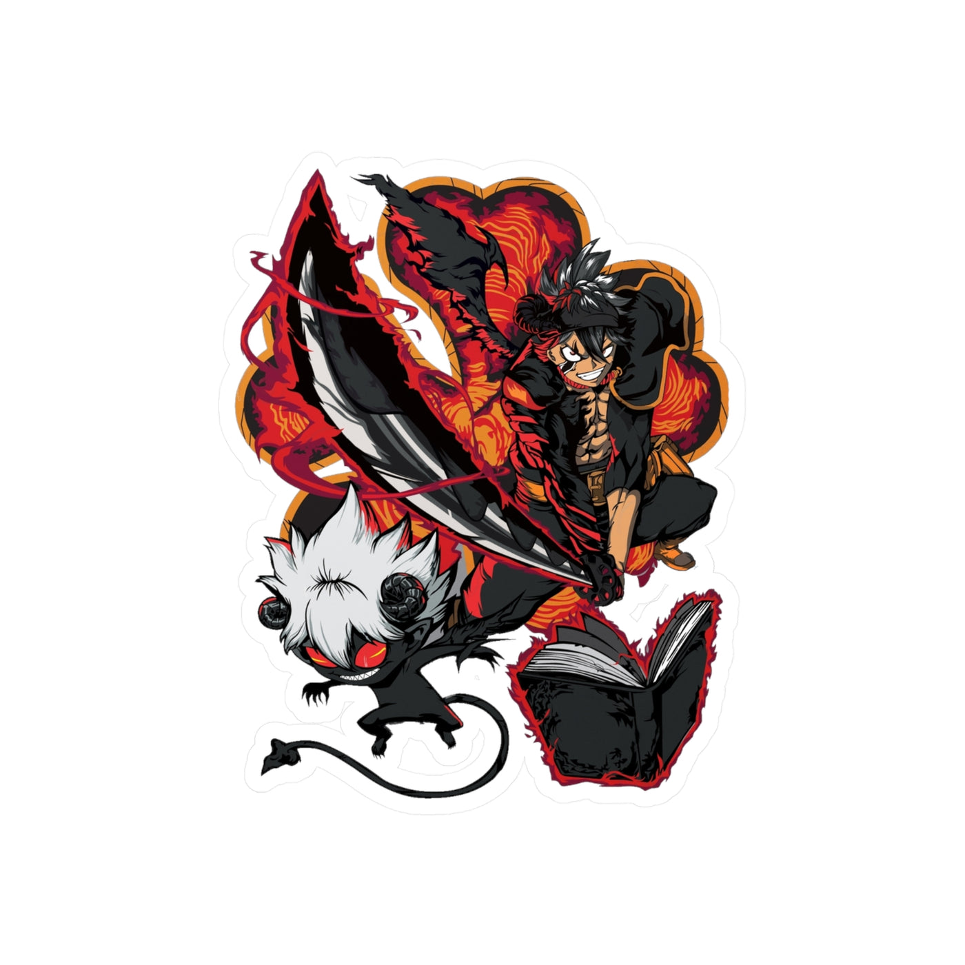 Asta x Devil -Sticker