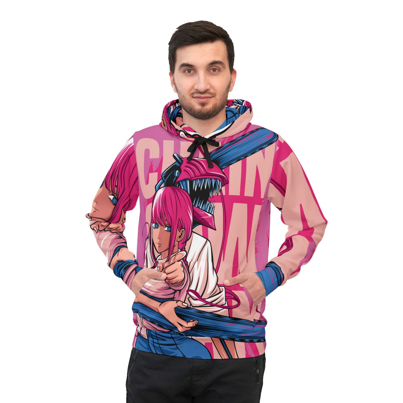 Chainsaw Pink -Hoodie