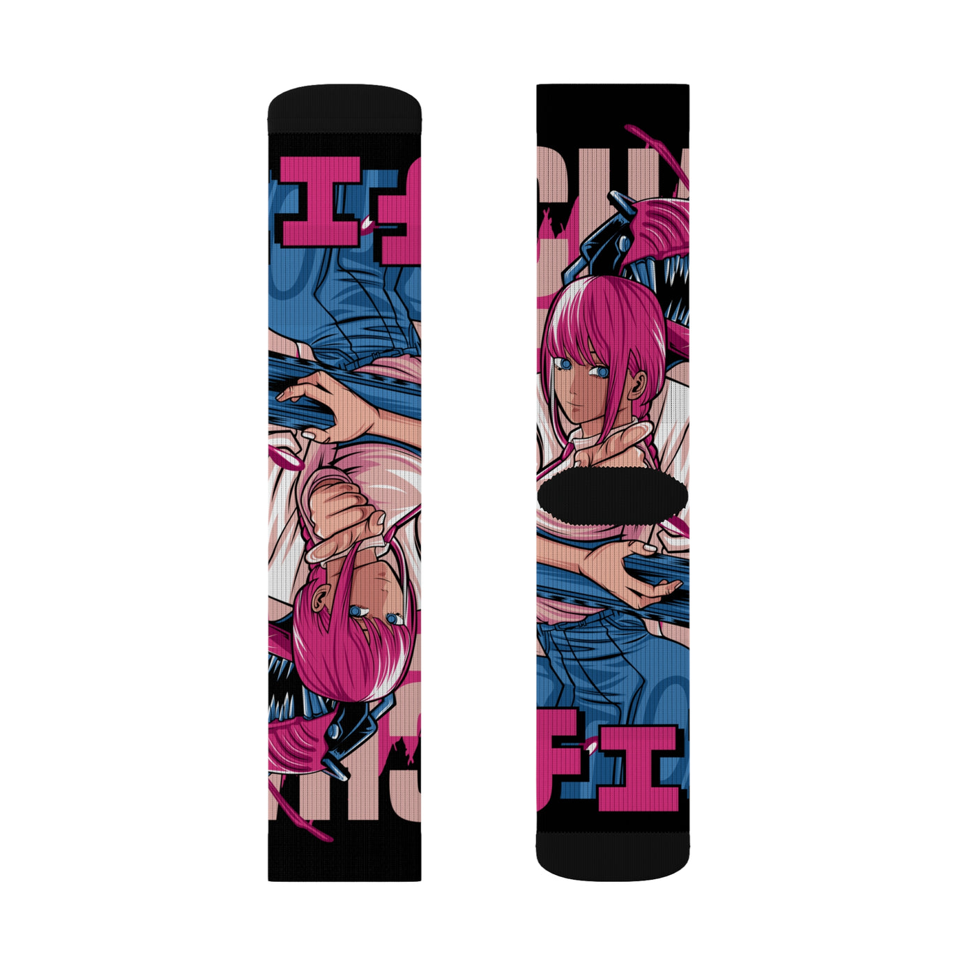 Chainsaw Pink -Socks