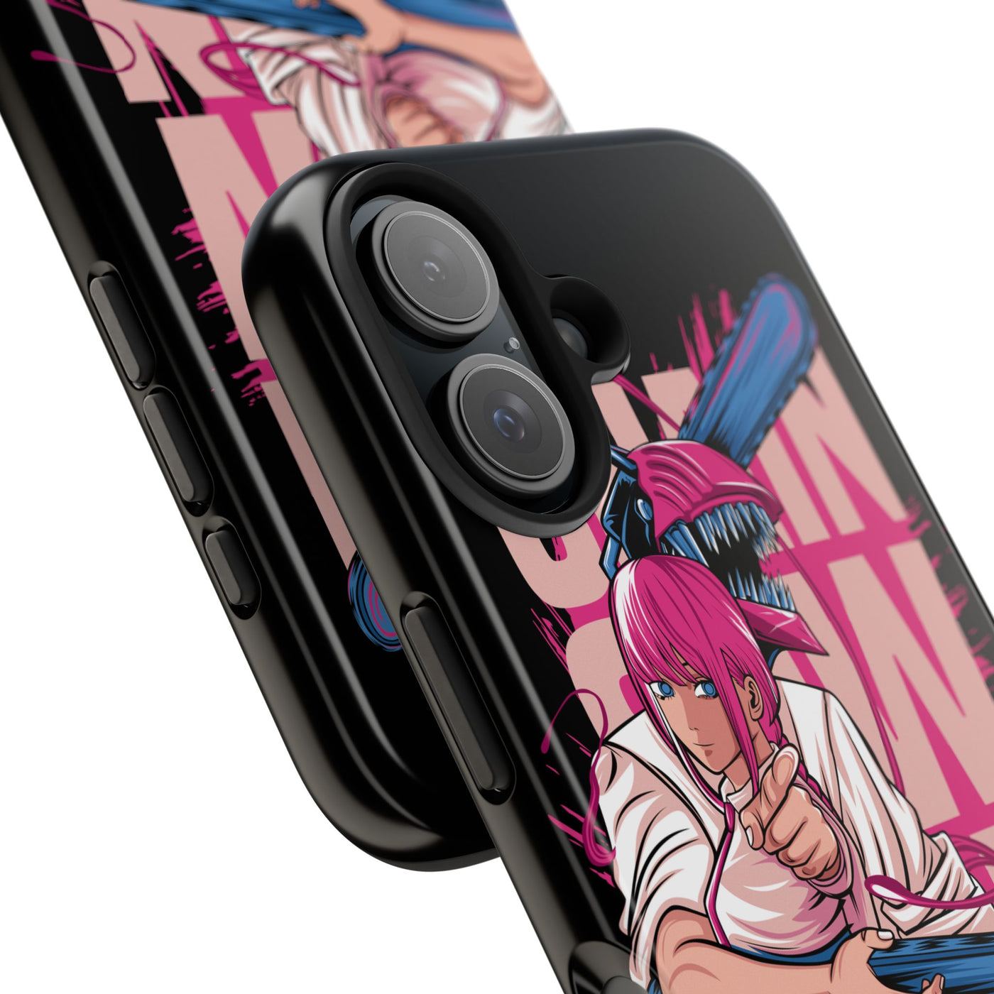 Chainsaw Pink-Phone Cases