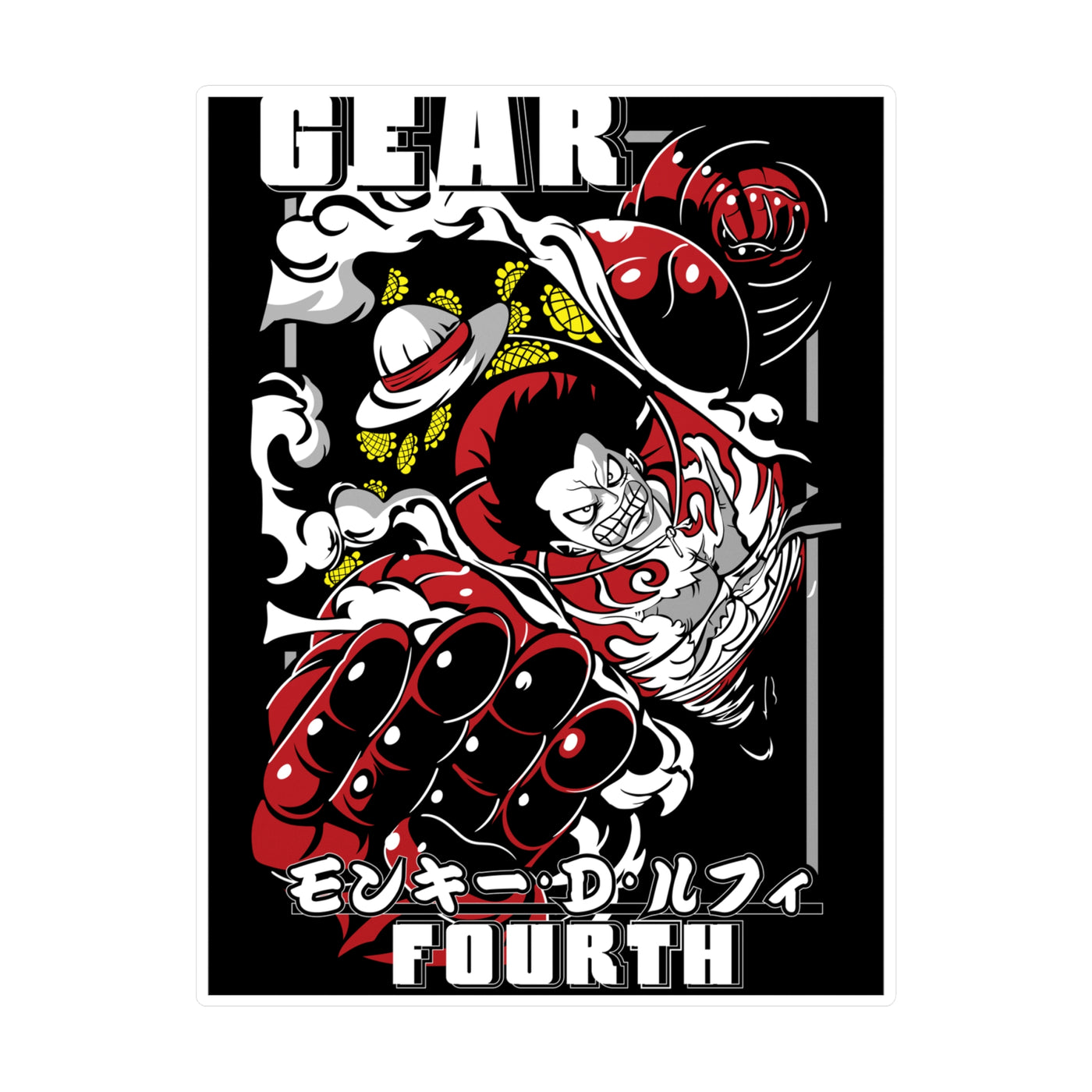 Copy of Gear Fourth Luffy -Sticker