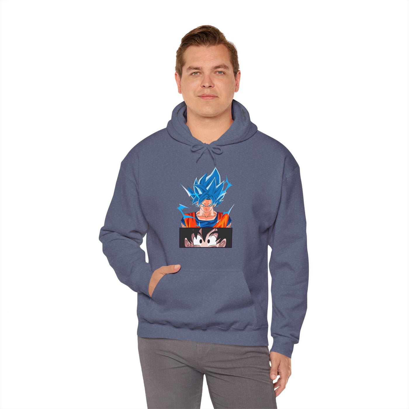 Goku Blue Saiyan-Hoodie