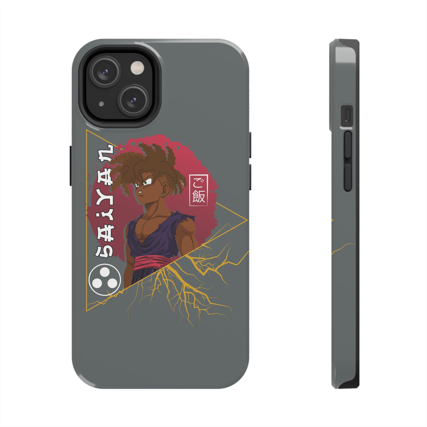 Black Saiyan-Phone Cases