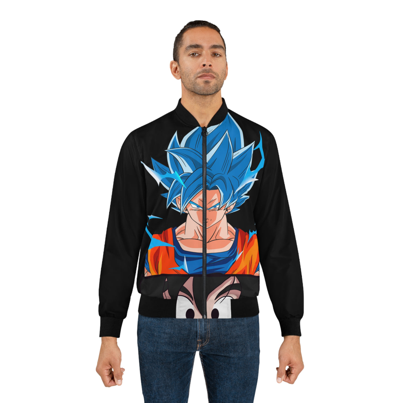 Goku Blue Saiyan-Bomber Jacket