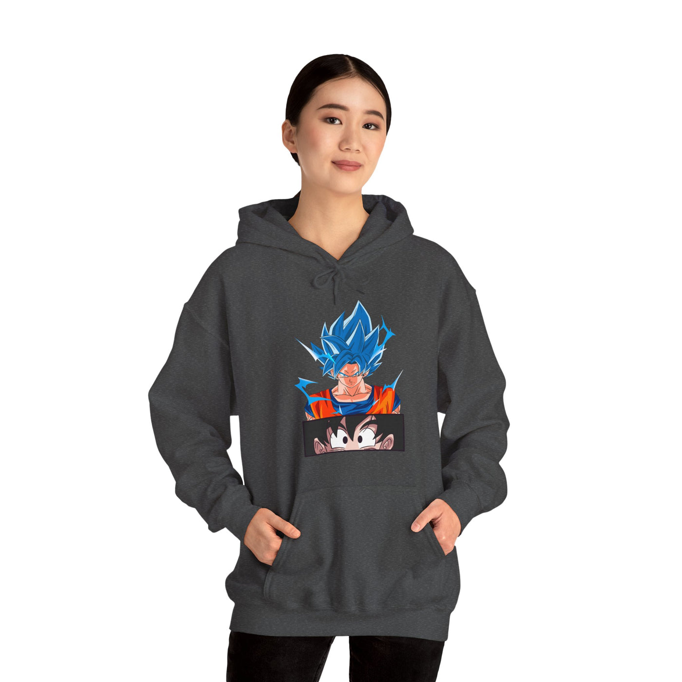 Goku Blue Saiyan-Hoodie