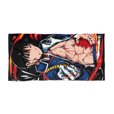 Roy Mustang-Beach Towel