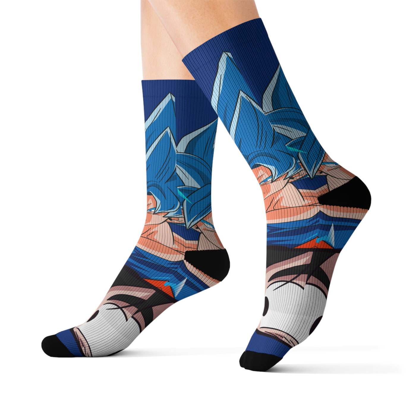 Goku Blue Saiyan-Socks