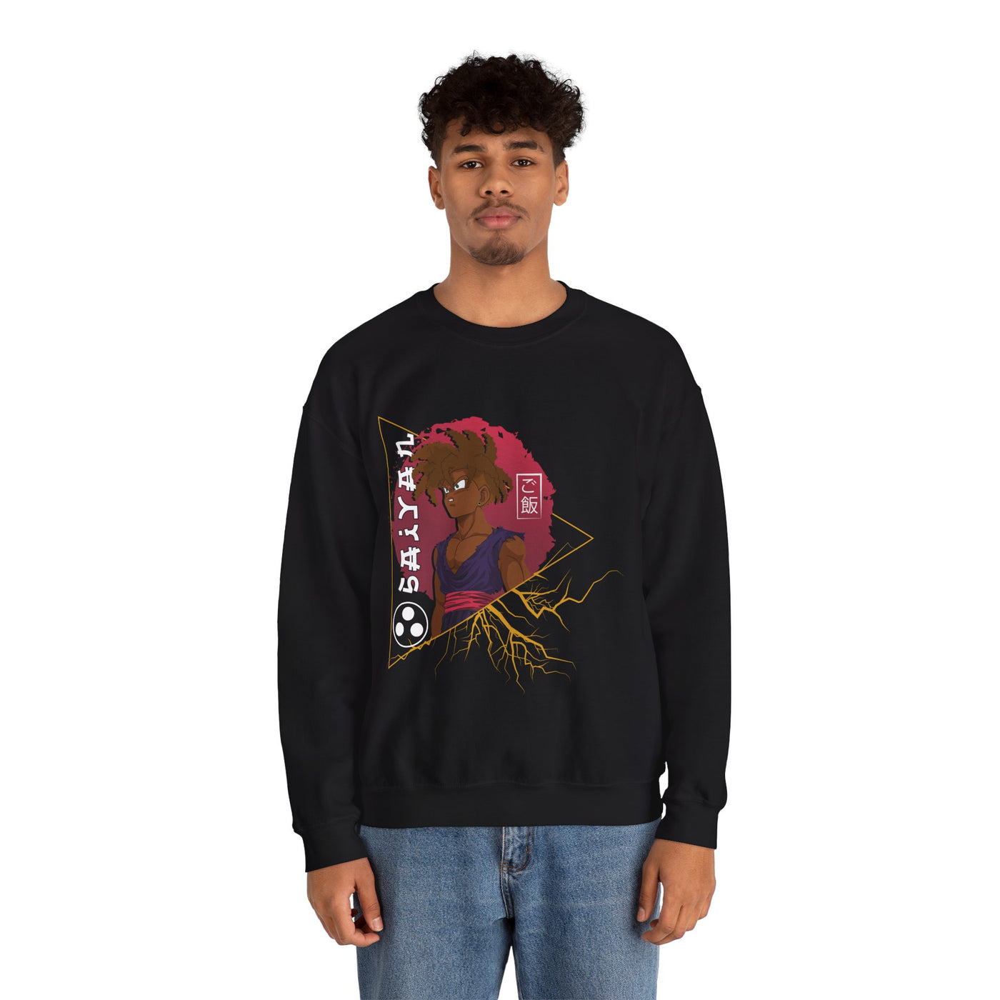 Black Saiyan-Sweatshirt