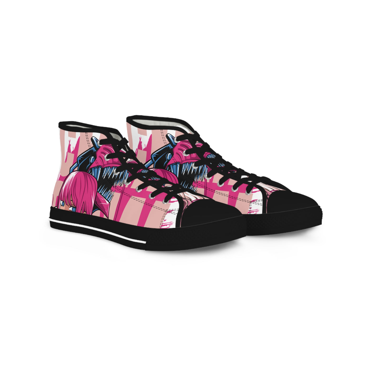 Chainsaw Pink -High Top